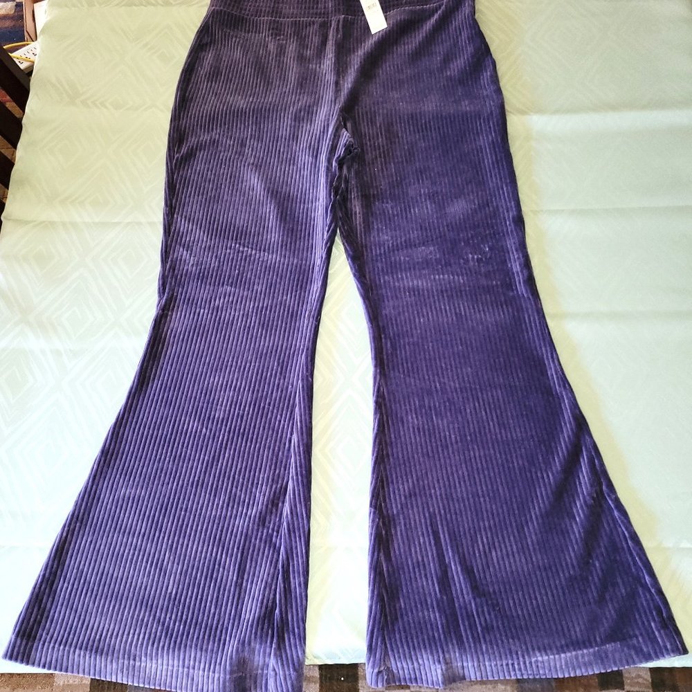 Aerie High-rise Wide-bell Corduroy Pants - New!